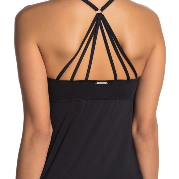 Laundry by Shelli Segal Patterned Strappy Tankini SW2042 - Picture 2 of 9